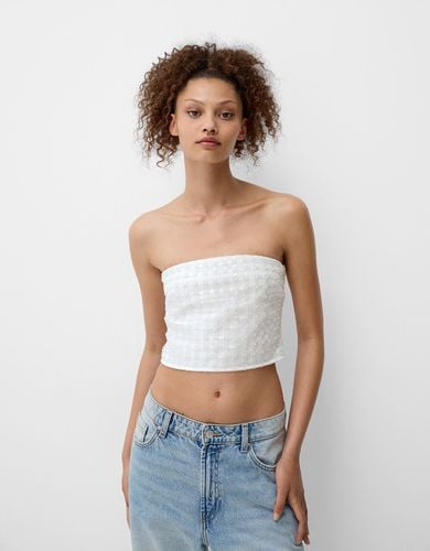 Top Bandeau Joyas Mujer L - Bershka - Modalova