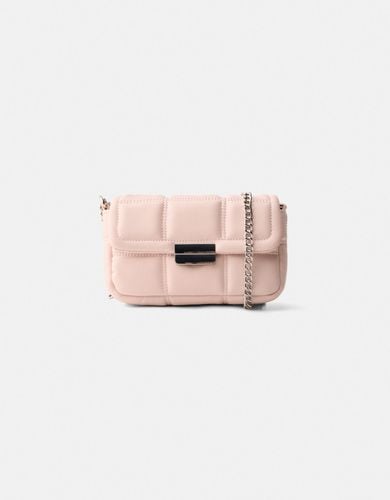 Bolso Mini Acolchado Mujer - Bershka - Modalova