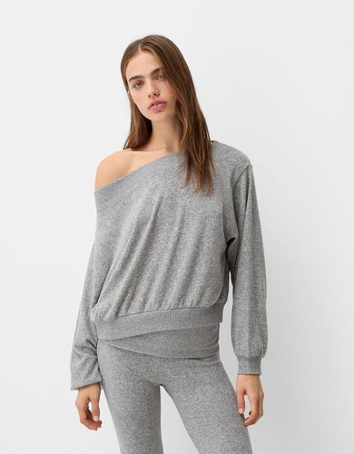 Jersey Asimétrico Soft Touch Mujer L - Bershka - Modalova