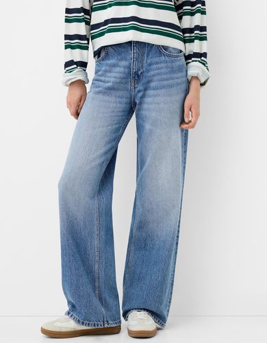 Jeans 90'S Wide Mujer 42 - Bershka - Modalova