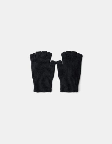 Bershka Guantes Largos Hombre Negro - Bershka - Modalova