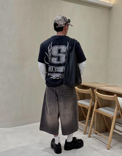 Hka Camiseta Manga Corta Print Hombre Xs " - Bershka - Modalova