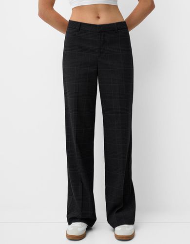 Pantalón Wide Leg Tailoring Mujer 34 - Bershka - Modalova