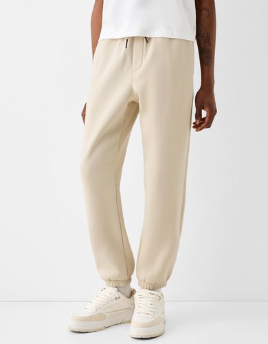 Pantalón Jogger Felpa Hombre L - Bershka - Modalova