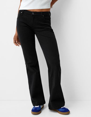 Pantalón Flare Sarga Mujer 32 - Bershka - Modalova