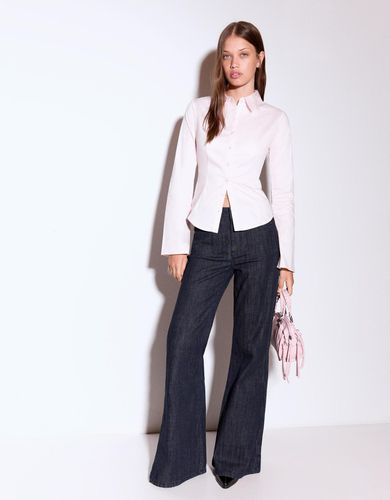 Campana Mujer M Rosa" - Bershka - Modalova