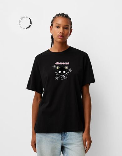 Camiseta Hello Kitty And Friends Manga Corta Oversize Mujer 10-12 - Bershka - Modalova