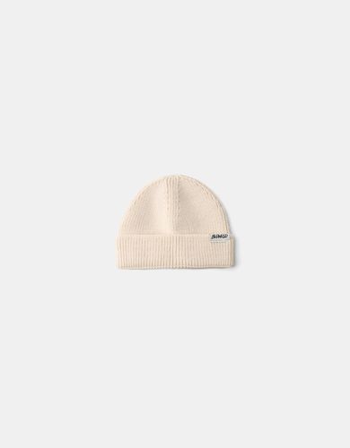 Bershka Beanie Básico Hombre Crudo - Bershka - Modalova