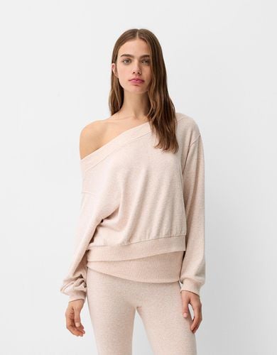 Jersey Asimétrico Soft Touch Mujer L - Bershka - Modalova