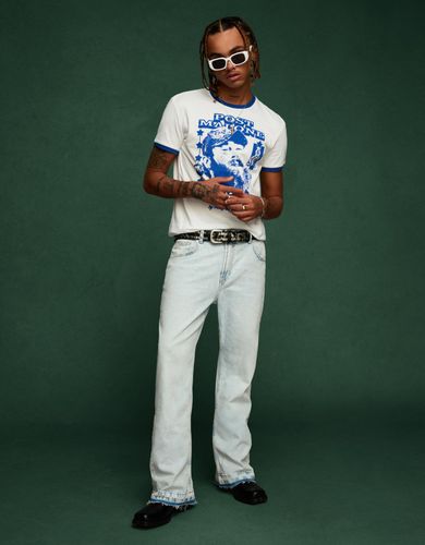 Camiseta Post Malone Manga Corta Print Hombre L - Bershka - Modalova