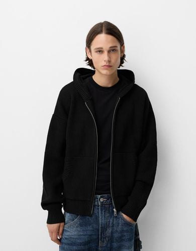 Chaqueta Capucha Boxy Hombre S - Bershka - Modalova