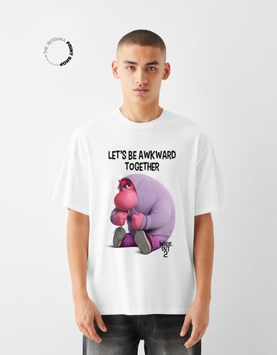 Camiseta Inside Out 2 Manga Corta Hombre Xs - Bershka - Modalova