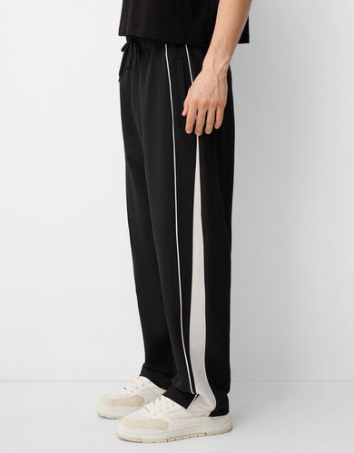 Pantalón Baggy Técnico Hombre L - Bershka - Modalova