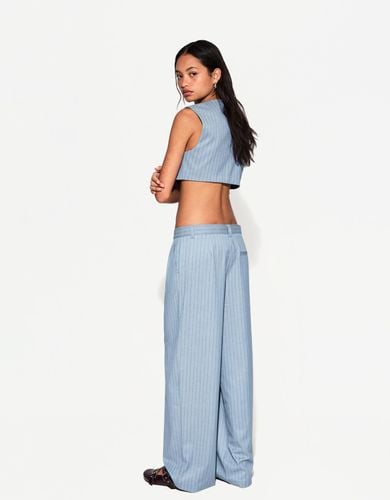 Chaleco Cropped Mujer Xs - Bershka - Modalova