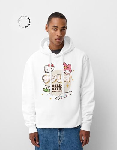 Sudadera Hello Kitty And Friends Capucha Oversize Hombre L - Bershka - Modalova