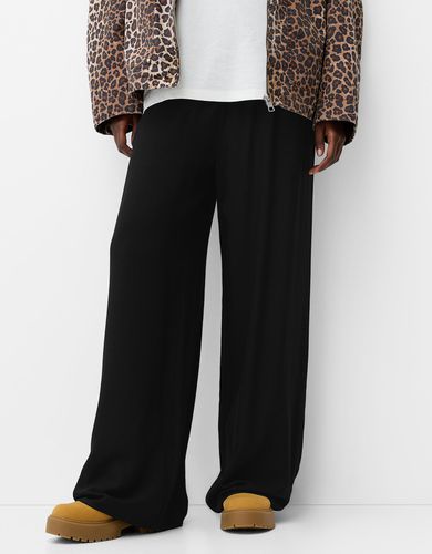 Pantalón Wide Leg Mujer M - Bershka - Modalova