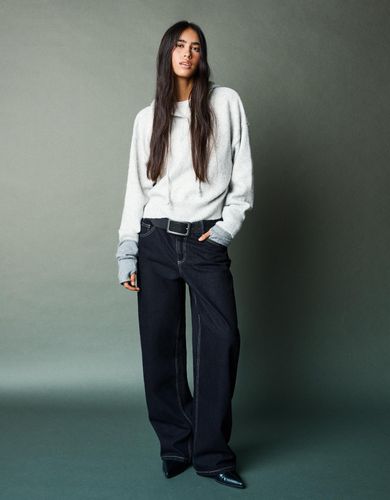 Hka Jeans Baggy Barrel Mujer 40 " - Bershka - Modalova