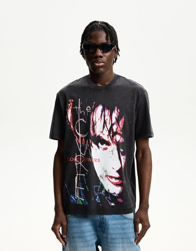 Camiseta The Cure Print Hombre S - Bershka - Modalova