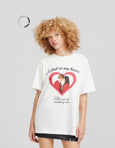 Camiseta High School Musical Manga Corta Oversize Print Mujer 10-12 - Bershka - Modalova