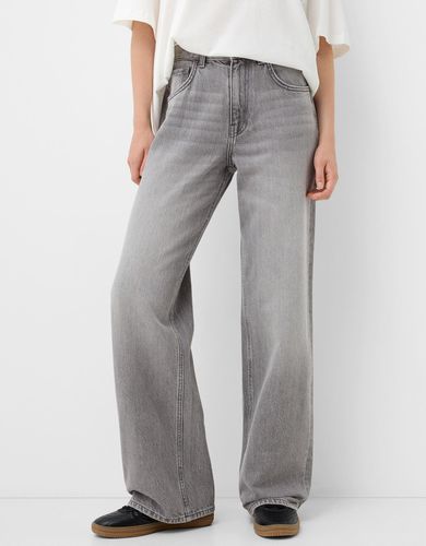 Jeans 90'S Wide Mujer 10-12 - Bershka - Modalova