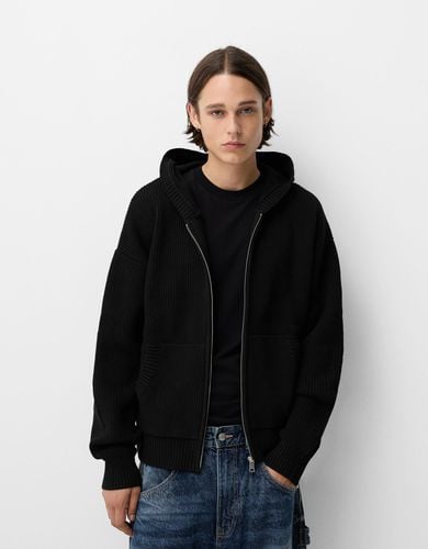 Chaqueta Capucha Boxy Hombre M - Bershka - Modalova