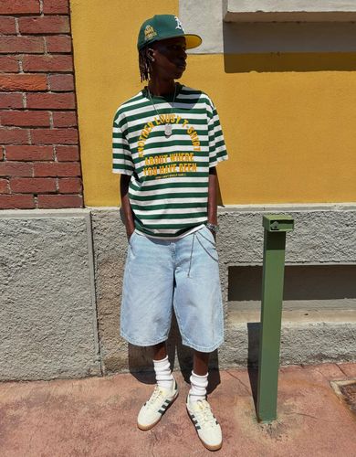 A Bermuda Denim Skater Hombre 38 " - Bershka - Modalova