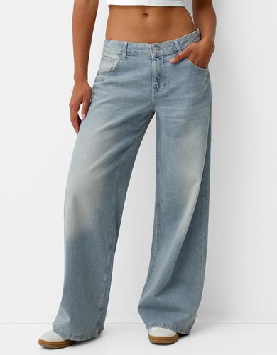 Jeans Baggy Low Waist Mujer 38 - Bershka - Modalova