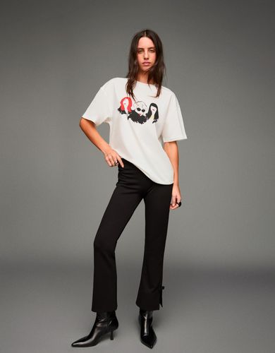 Devil Wears Prada Manga Corta Print Mujer M " - Bershka - Modalova