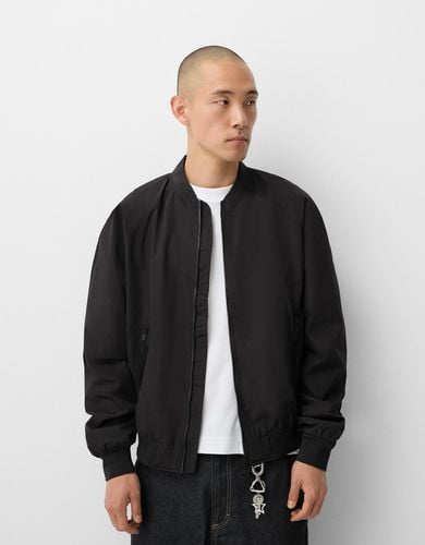 Cazadora Bomber Ligera Hombre S - Bershka - Modalova