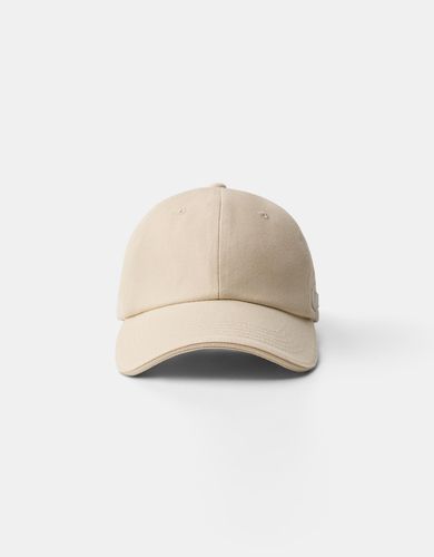 Bershka Gorra Bordada Hombre Arena - Bershka - Modalova