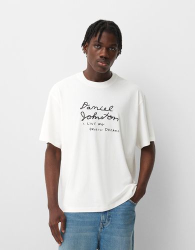 Camiseta Daniel Johnston Manga Corta Print Hombre L - Bershka - Modalova