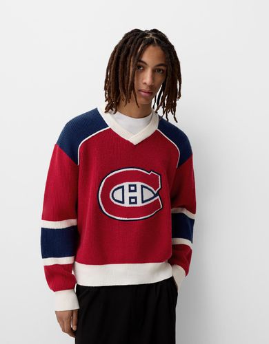 Bershka Jersey Nhl Hombre M Rojo - Bershka - Modalova