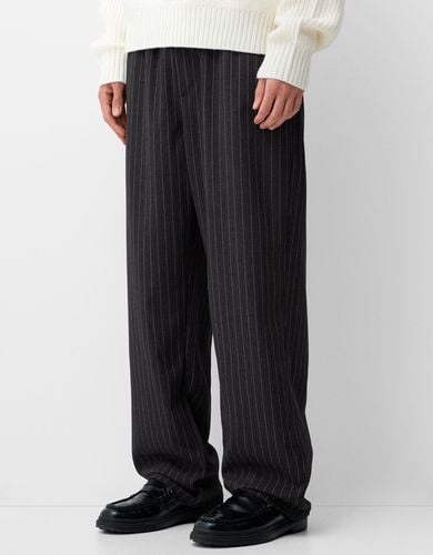 Pantalón Tailoring Baggy Hombre S - Bershka - Modalova