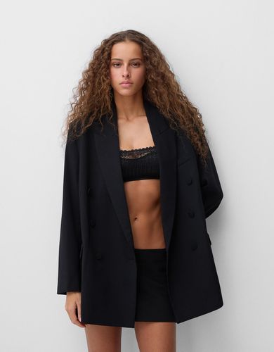 Blazer Oversize Mujer M - Bershka - Modalova