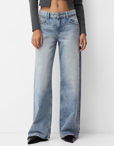 Jeans Boyfriend Mujer 34 - Bershka - Modalova