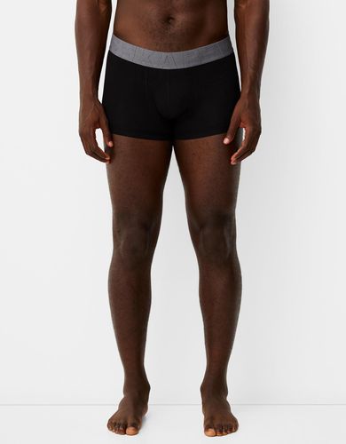 Pack 3 Boxers Cintura Print Hombre S - Bershka - Modalova