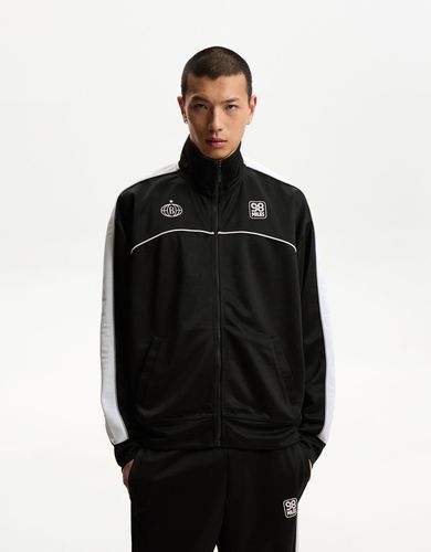 Cazadora Técnica Bordado Hombre M - Bershka - Modalova