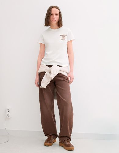 Camiseta Pusheen Manga Corta Mujer Xs - Bershka - Modalova