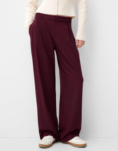 Pantalón Baggy Low Rise Mujer 32 - Bershka - Modalova