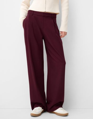 Pantalón Baggy Low Rise Mujer 34 - Bershka - Modalova