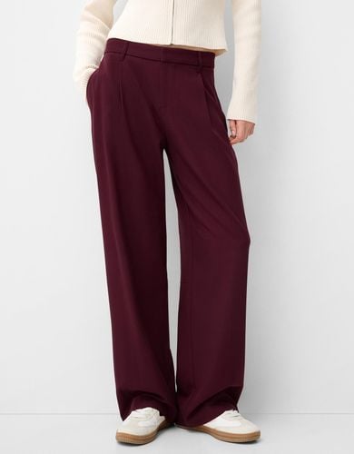 Pantalón Baggy Low Rise Mujer 40 - Bershka - Modalova