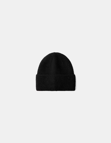 Bershka Gorro Rib Mujer Negro - Bershka - Modalova