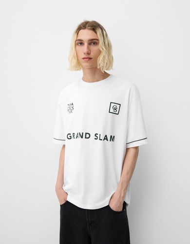 Camiseta Grand Slam Manga Corta Print Hombre L - Bershka - Modalova