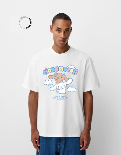 Camiseta Cinnamoroll Manga Corta Print Hombre L - Bershka - Modalova