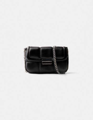 Bolso Mini Acolchado Mujer - Bershka - Modalova