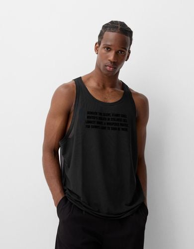 Camiseta Tirantes Doble Capa Hombre L - Bershka - Modalova