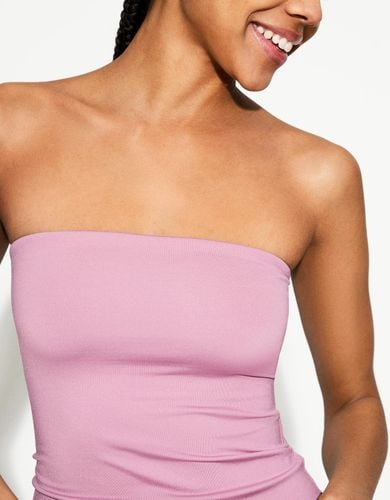 Bershka Top Bandeau Mujer Xs Rosa - Bershka - Modalova