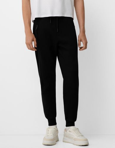 Pantalón Jogger Felpa Hombre L - Bershka - Modalova