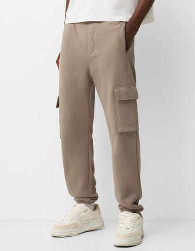 Pantalón Jogger Cargo Hombre S - Bershka - Modalova