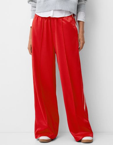 Pantalón Banda Lateral Mujer M - Bershka - Modalova